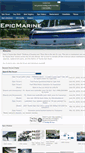 Mobile Screenshot of epicmarine.com