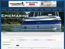 Tablet Screenshot of epicmarine.com